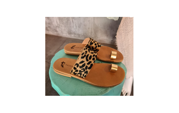 Sandalias Planas Estilo Griego con...