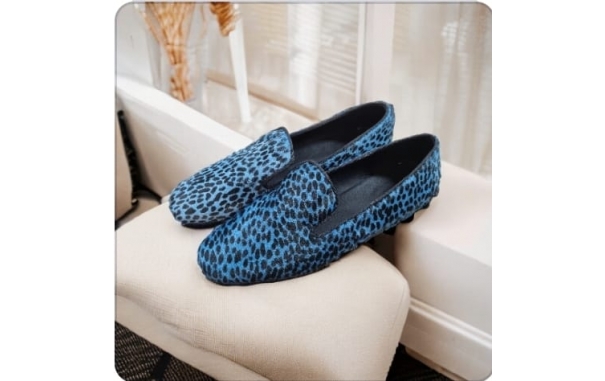 Mocasines Loafers Señora Estampado... Mocasines Loafers Señora Estampado...