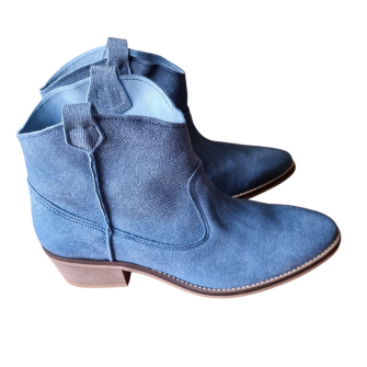 Bota Campera Caña Baja Piel... 2