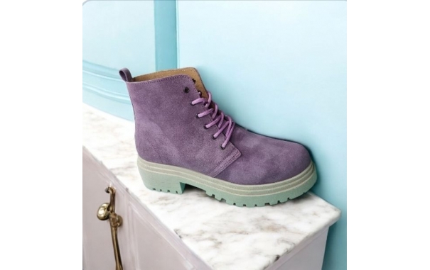 Bota Piel Serraje Estilo Dr Martens...