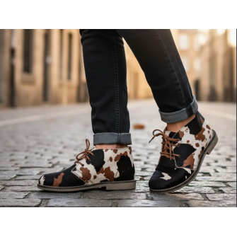 Bota Safaris Piel Estampado...