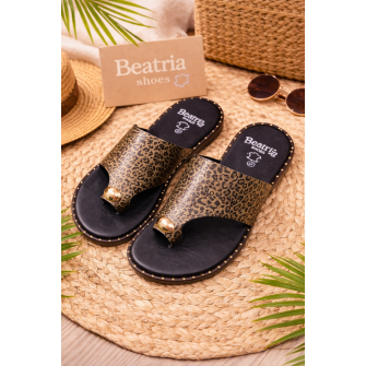 Sandalias Planas de Piel... 2
