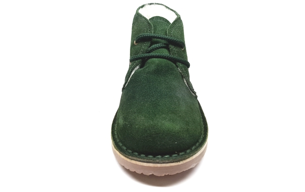 Bota Safari Infantil de Piel con Adornos de Flecos