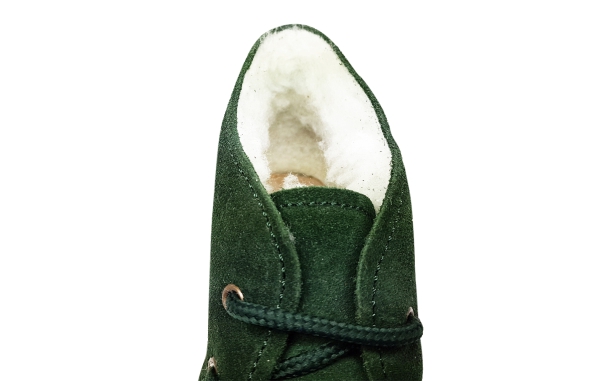 Bota Safari Infantil de Piel con Adornos de Flecos